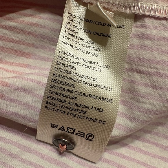 Anthropologie Pink & Orange Pastel Patterned Tunic - Picture 9 of 11